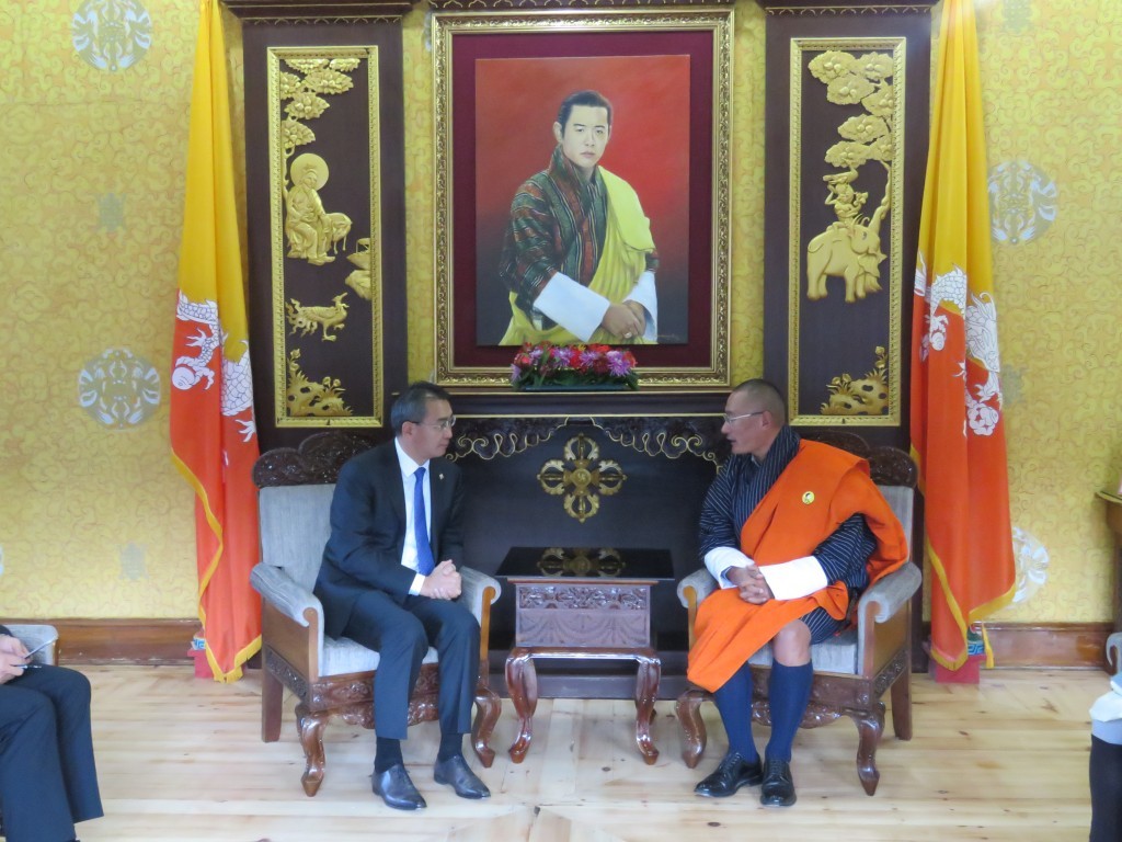 Гадаад харилцааны сайд Ц.Мөнх-Оргил Бутан улсад айлчлав  